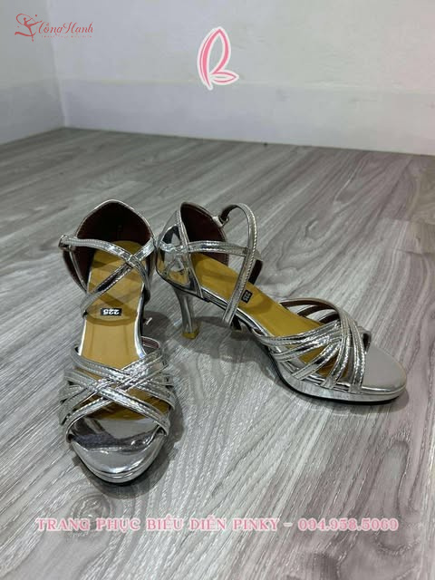 Giày Guốc Bạc